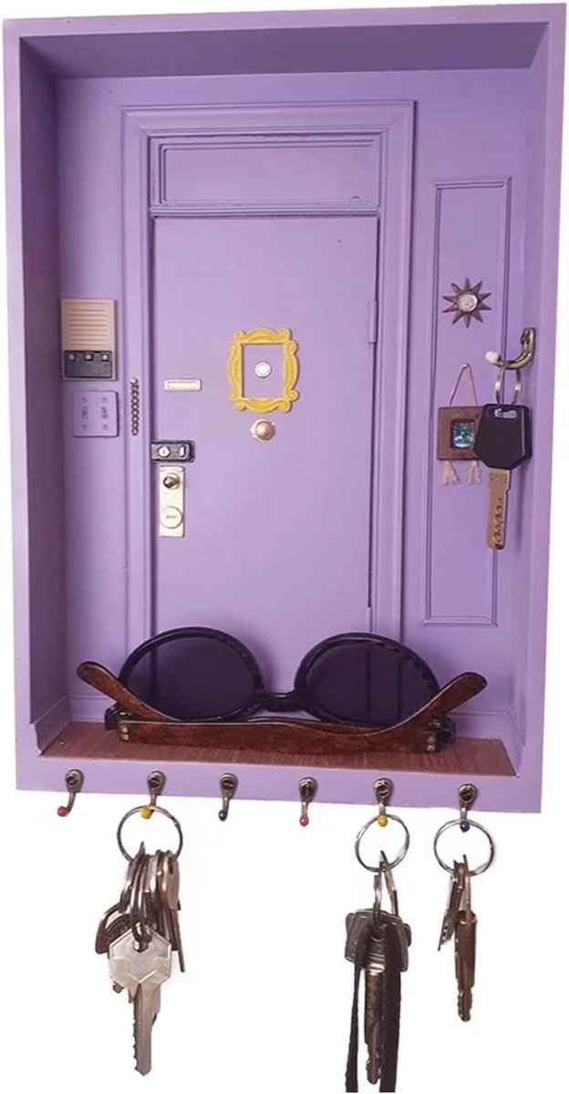 Leuke Sleutelhouder voor Muur - Perfecte Organizer voor Woonkamer, Badkamer en Entree