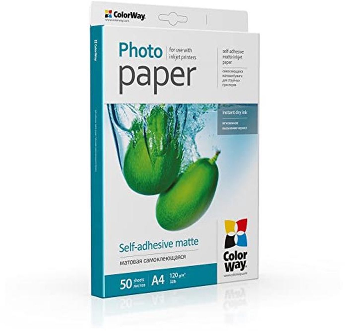Matte Zelfklevend Fotopapier A4 120 g/m² - 50 Vellen