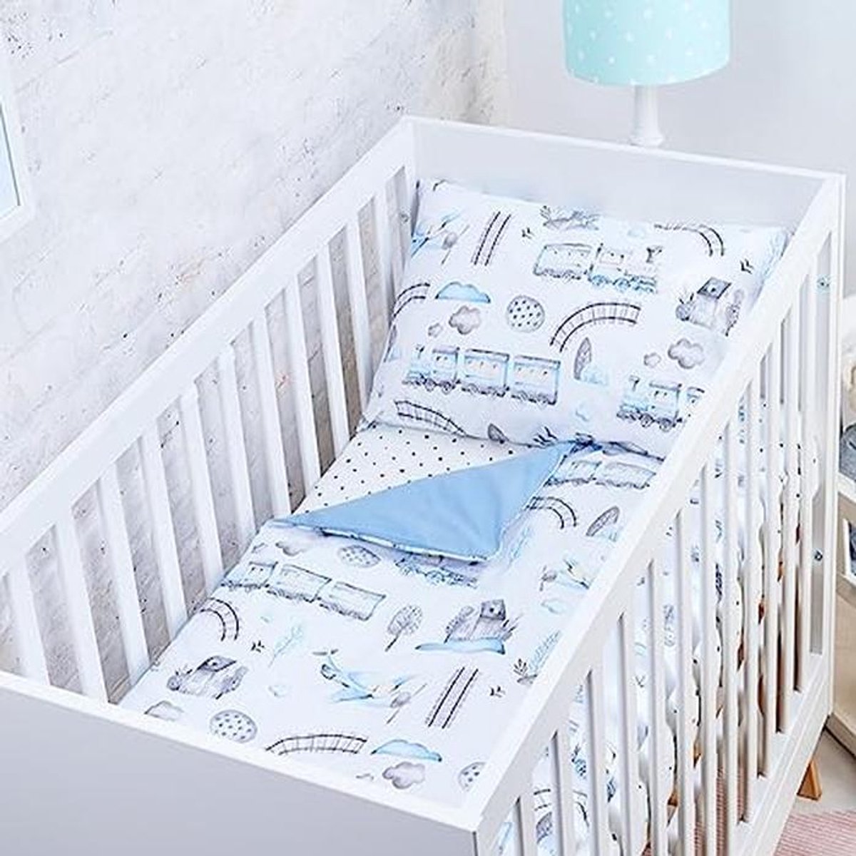 Duvet Cover voor Babybed 120 x 90 cm - 100% Organisch Katoen