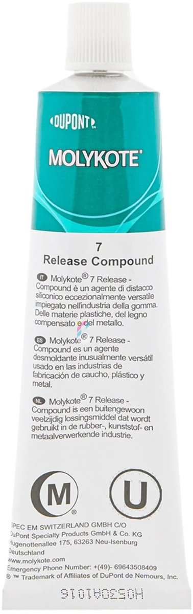 MOLYKOTE 7 Release Compound 100 gram - Lossingsmiddel
