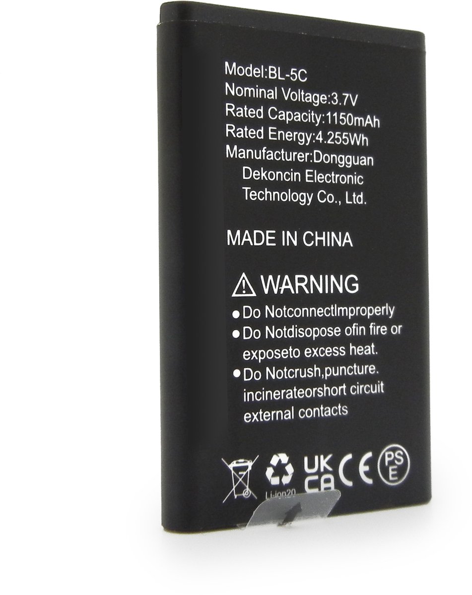 lithium-ion batterij Easypix V64 Flip