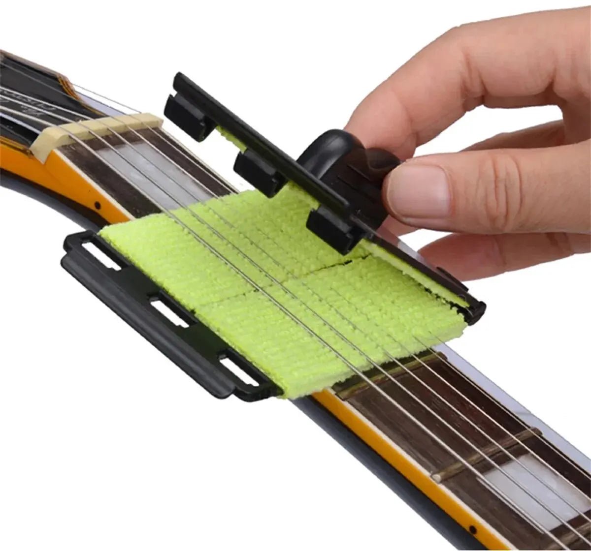 Miwayer - Gitaar Snaren Reiniger - Hoogwaardig Materiaal - Veelzijdige Compatibiliteit - Onderhoud - Voor Gitaristen en Muzikanten