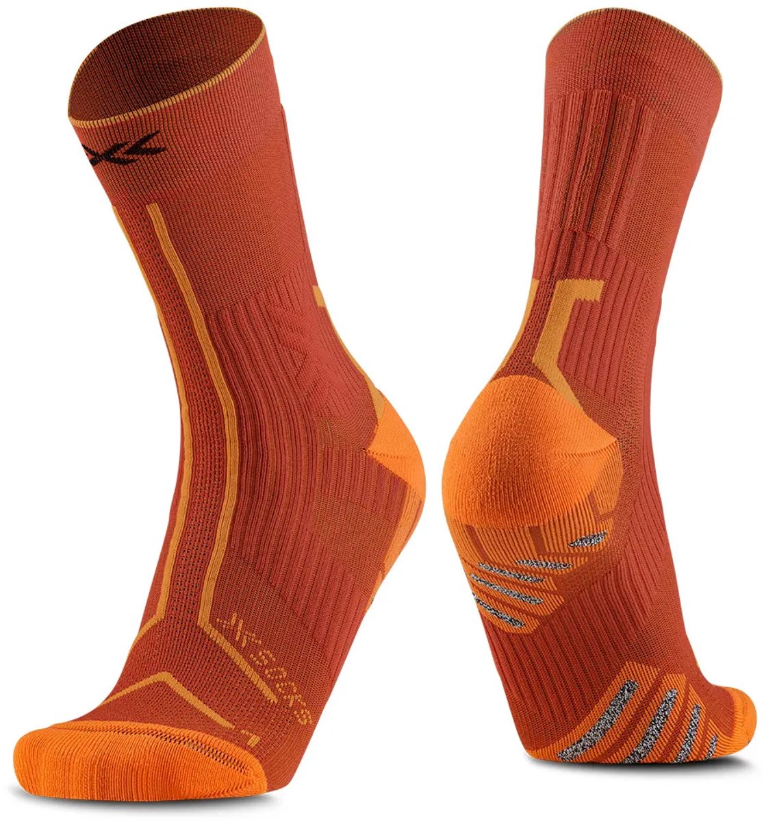 X-socks Trailrun Terraskin Expert Crewsokken Oranje