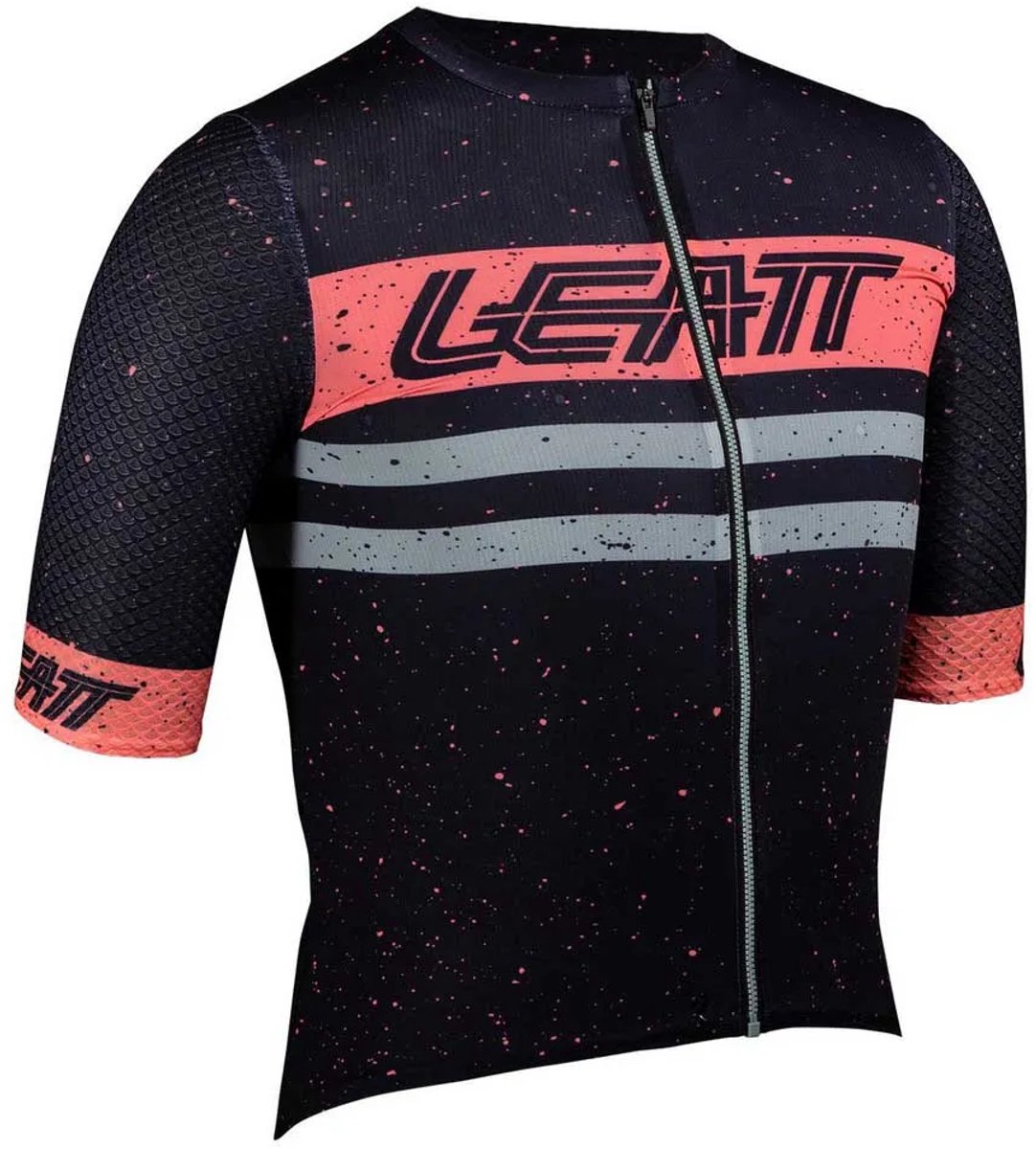 Leatt Mtb Endurance 6.0 T-shirt Met Korte Mouwen Vrouw Zwart