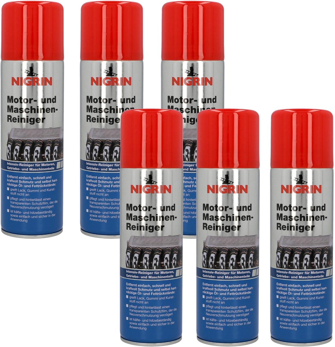 6x Motor- en machinereiniger 250 ml