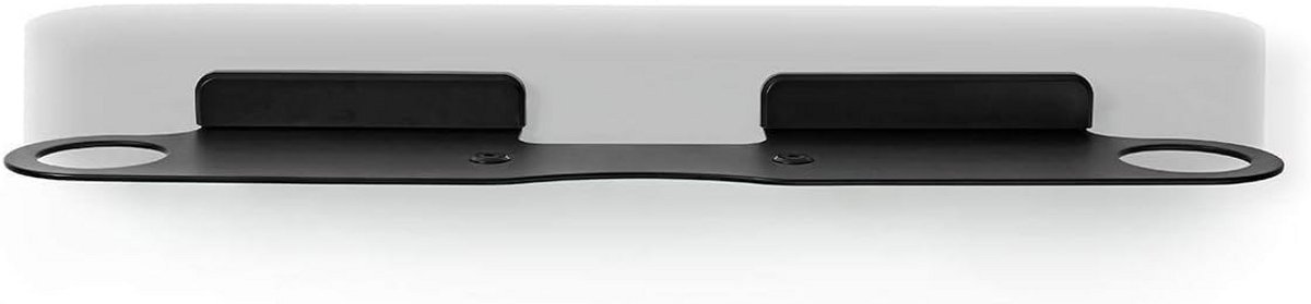 Slanke Wandsteun Zwart voor Sonos Beam - Universele Soundbar Bevestiging