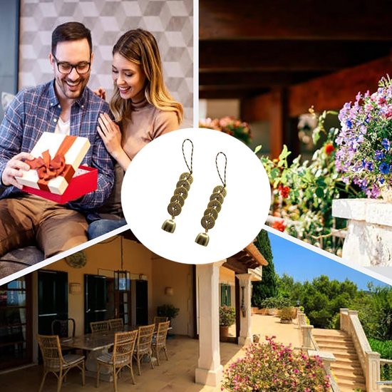 Grote Aluminium Windgong Creëert Een Zen-sfeer, Geschikt Voor Buiten Tuin En Terras Klassieke Zwarte Windgong Met Windvanger Ideaal Als Cadeau Voor Moeder Buurvrouw Of Andere Dierbaren