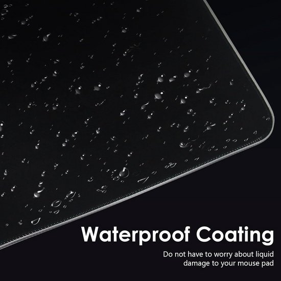 Grote RGB Gaming Muismat - Waterdicht & Antislip - Met 7 LED Kleuren — afbeelding 2