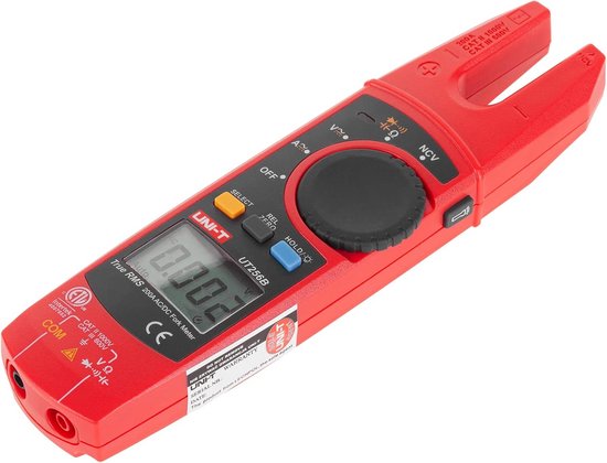 Multimeter Cf200 Digitale Multimeter met True RMS, 200 A en Open Staart Meting | bol
