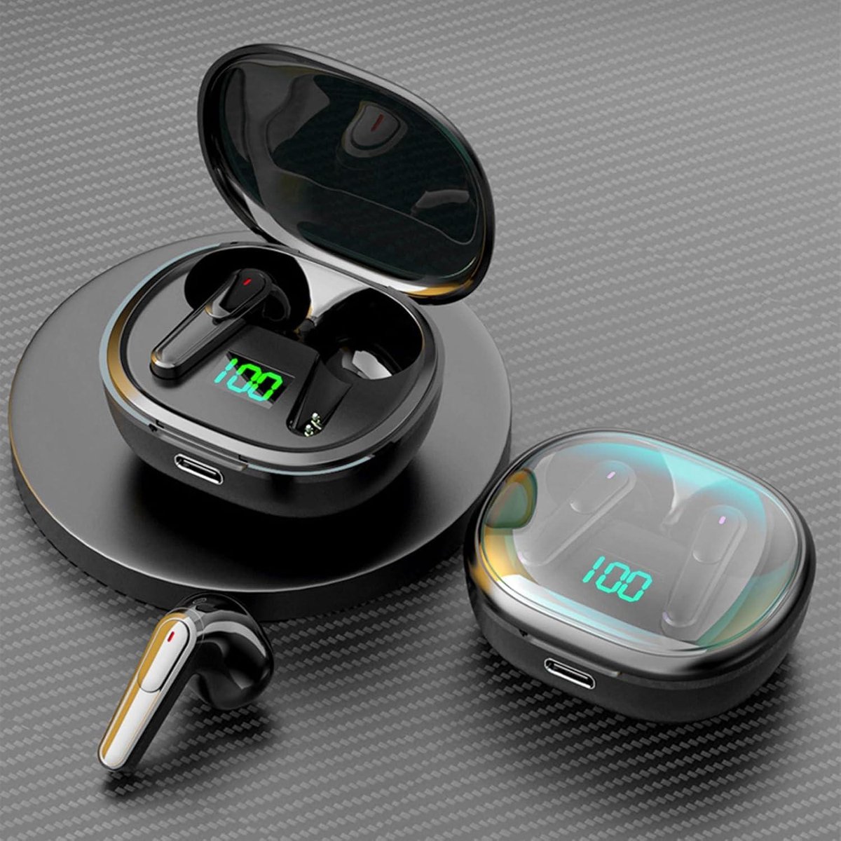 Tweeweg Vertaler Oordopjes Bluetooth met 144 Talen - afbeelding 2