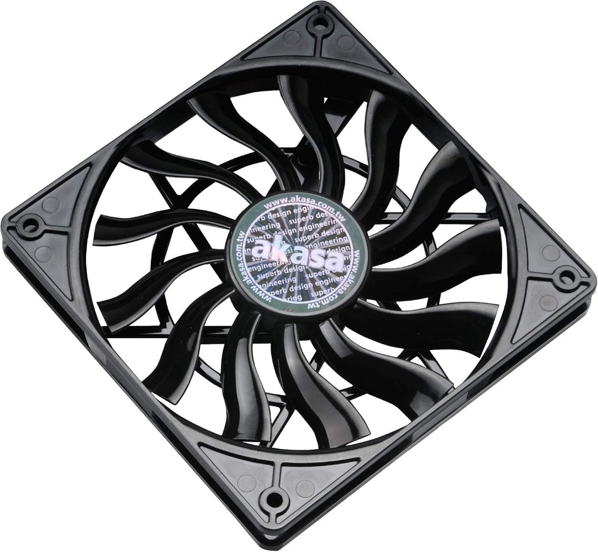 Dunne 120mm PWM PC Ventilator voor HTPC en Slimme Behuizingen