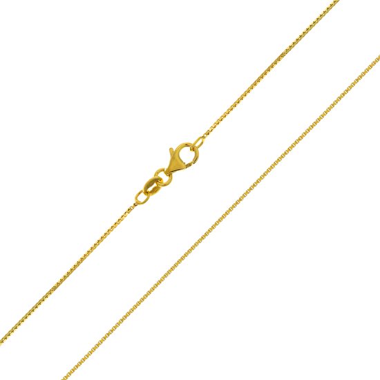 Gouden Venetiaanse ketting met karabijnsluiting