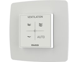 Duco bedieningsschakelaar wit - RF - bedraad - 0000-4602