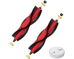 2 Stuks Vervangende Roller Borstel, Onderdelen Roller Borstels, Hoofdborstel Gescht voor S5 S5 Max S6 S6 Pure S6 MaxV S7 E2 E3 E4 E5 T4 T6 P5 T7 T7 Pro S50 S51 S55