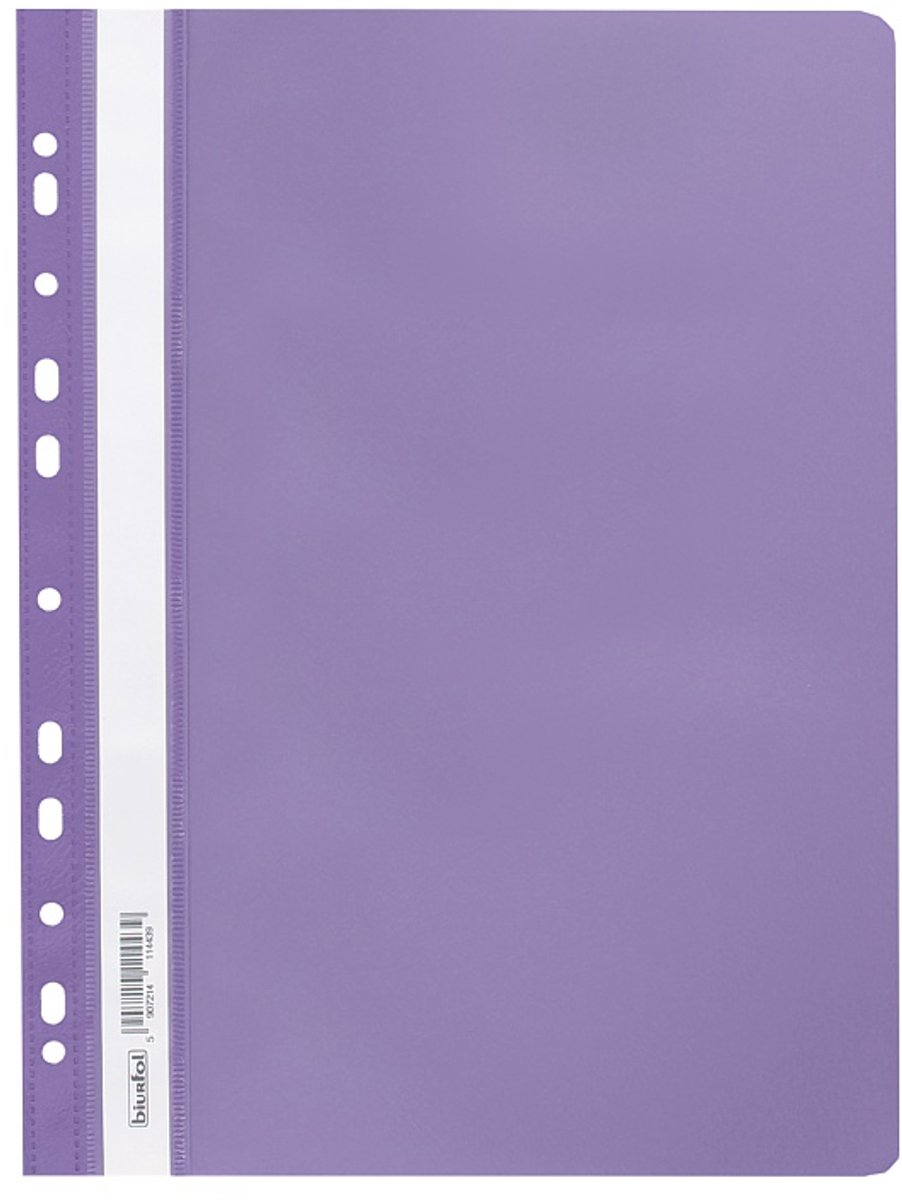Biurfol PP Sorteermappen A4 Paars - 1 Stuk