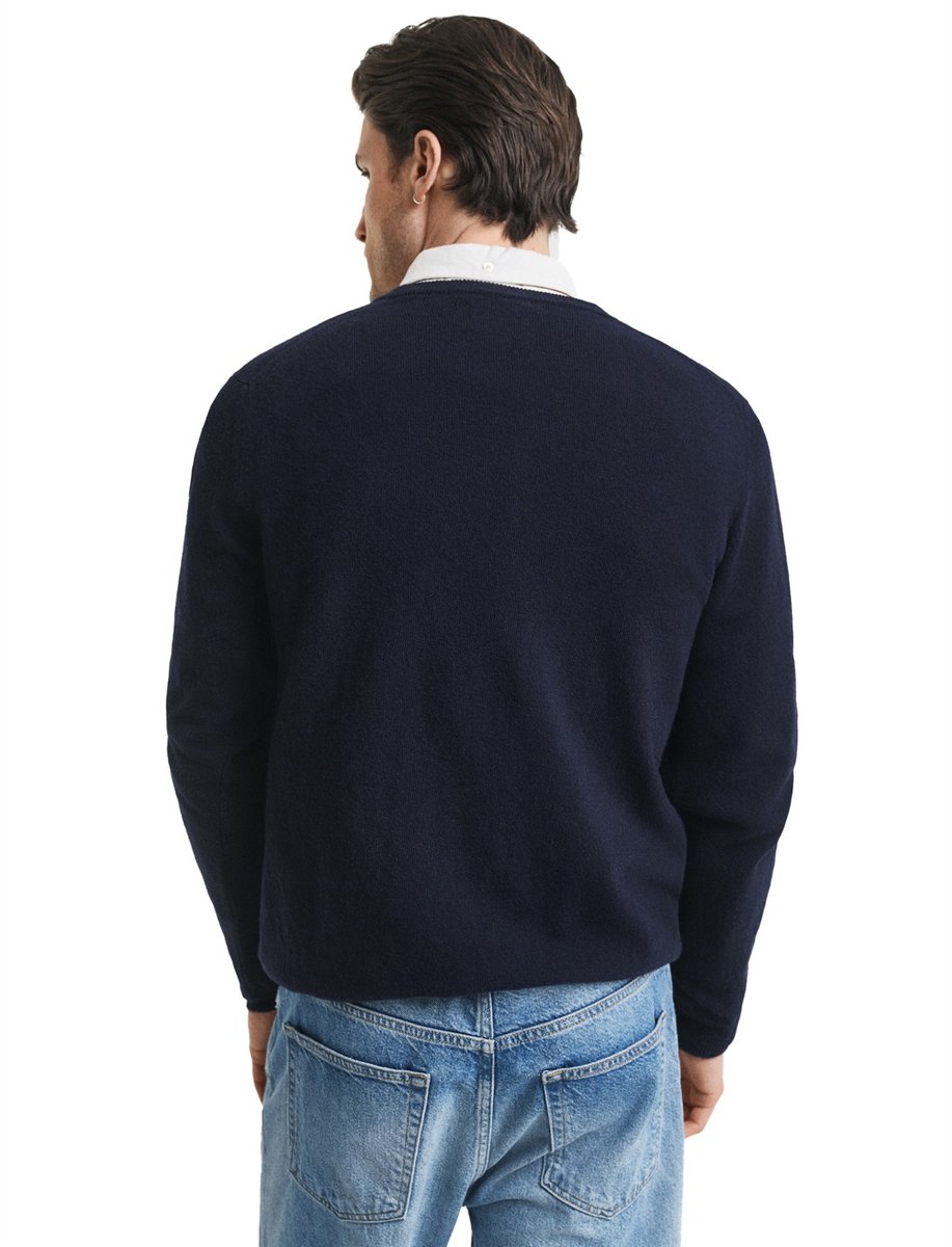 Gant trui donkerblauw