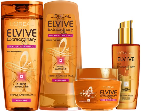 L’Oréal Paris Elvive Extraordinary Oil Shampoo - Voor droog haar - Met marula- en camelia-olie - 250 ml