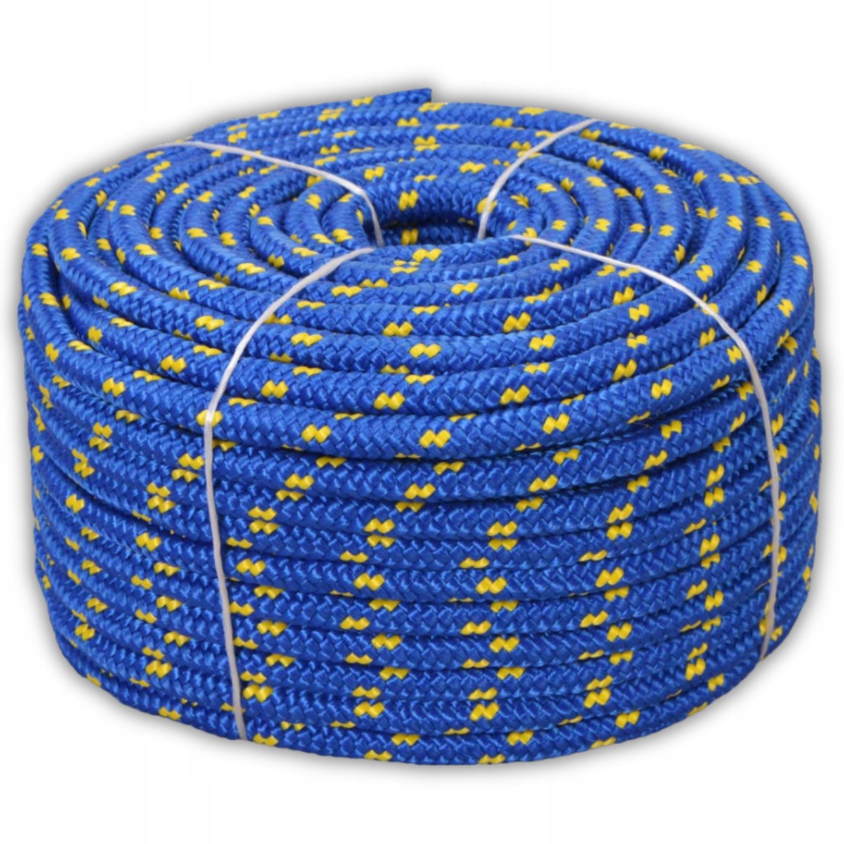 Sterke Polypropyleen Touw 6mm x 10m - Gevlochten Jachtlijn