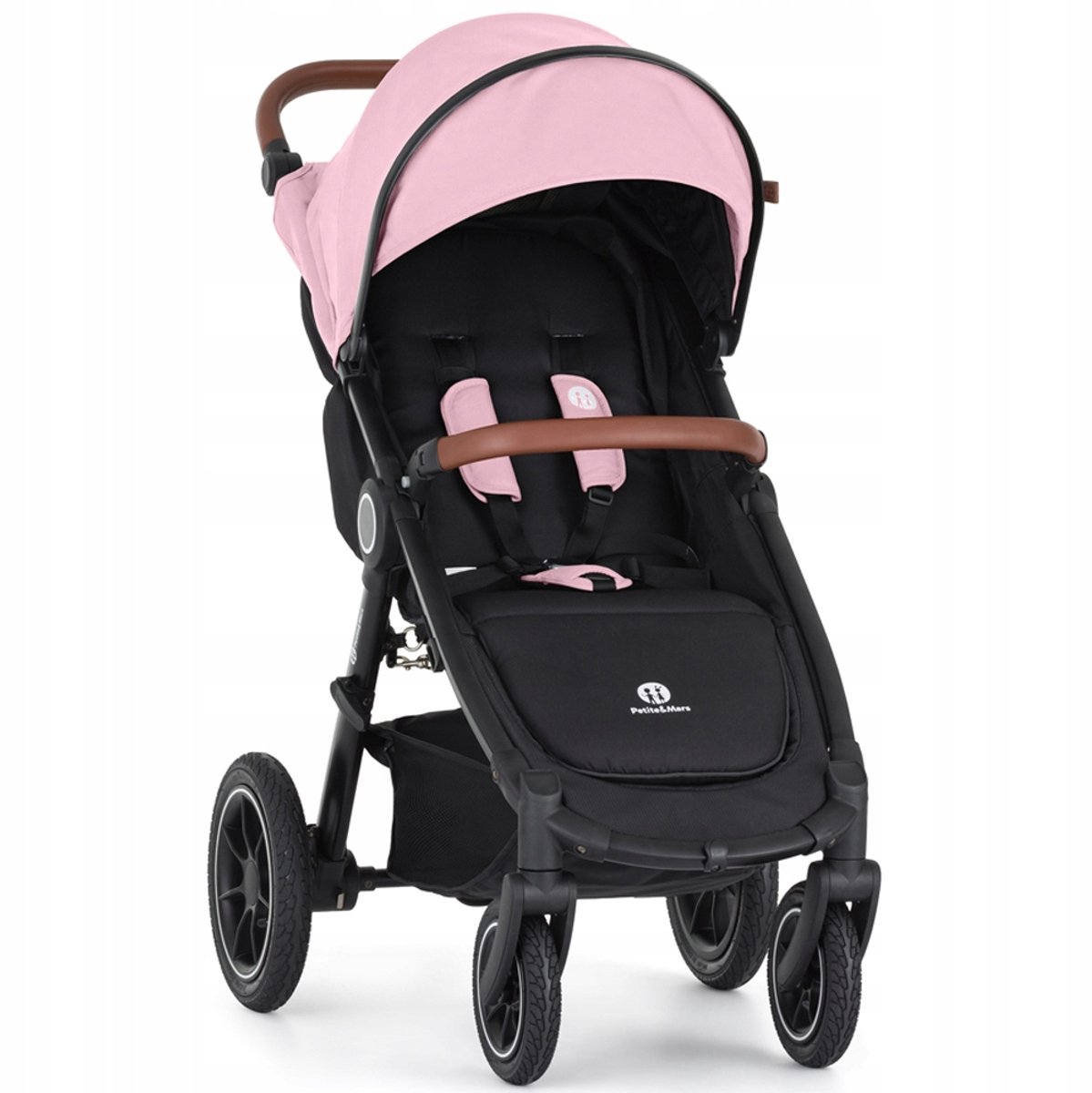 Petite&Mars Street2 Air Oak Kinderwagen - Rose Pink, tot 22 kg