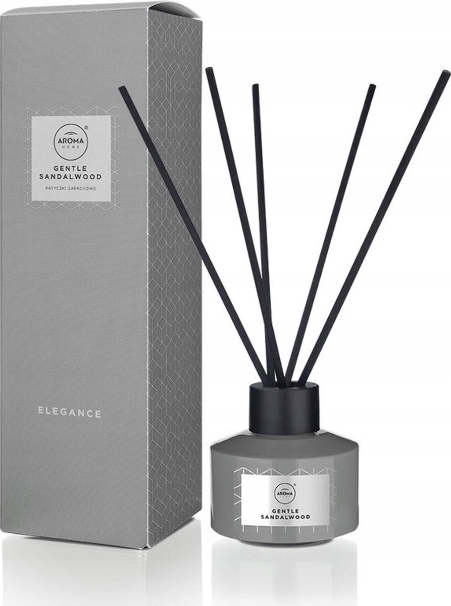 Aroma Home Zachte sandelhoutgeurverspreider met stokjes - 50 ml