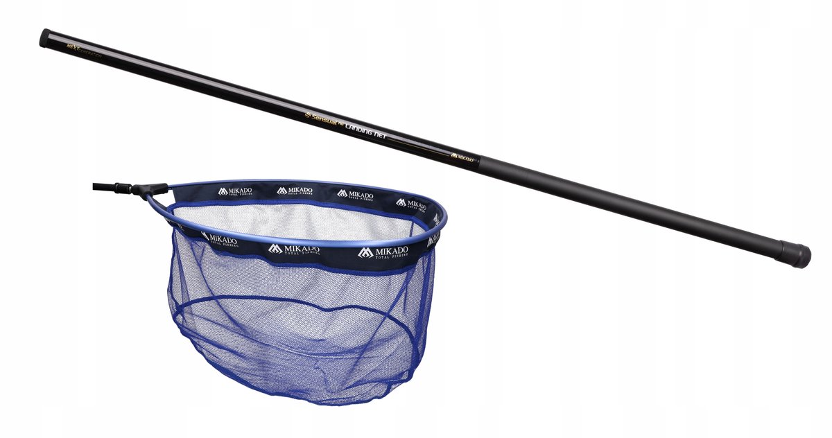 Mikado Hengel Schepnet 400cm met Fijne Net 2x2mm