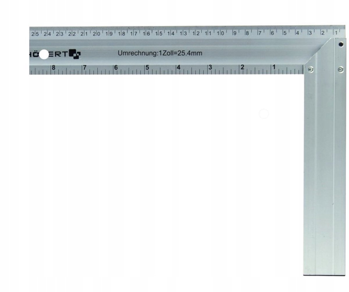 HOGERT Aluminium Winkelhaak 250x190mm voor Timmer- en Meselwerk