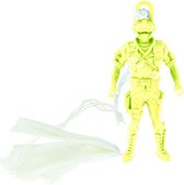 Toi-toys Militaire Parachutist Geel 10cm