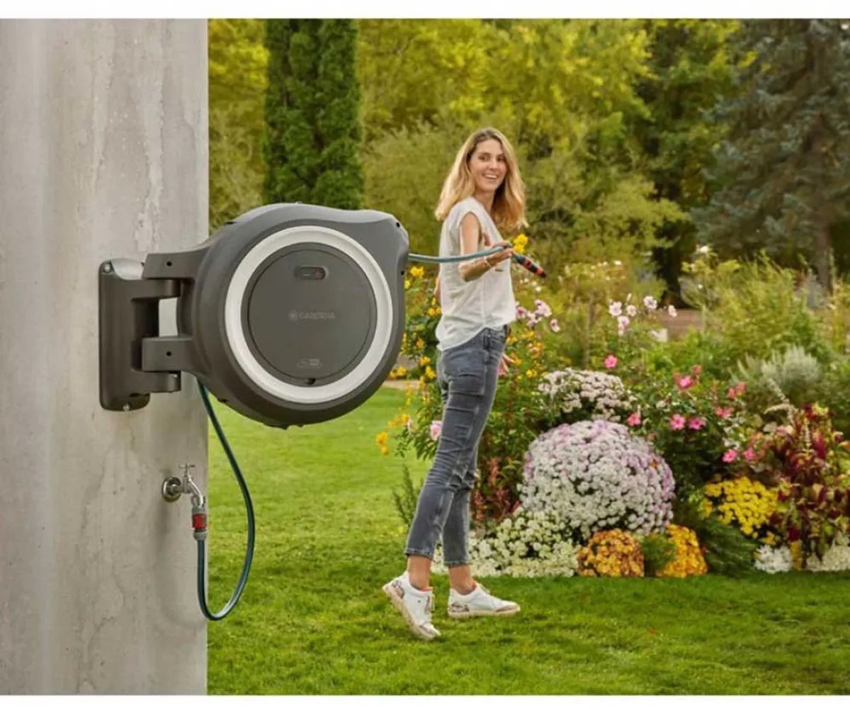 Gardena PowerRoll XL Dévidoir sur batterie Solo - 40 m