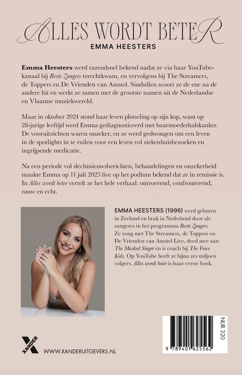Alles wordt beter - back cover