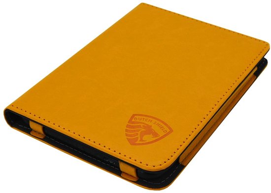 Luxe Hoesje - Sleepcover Geschikt voor Kobo Clara Colour - Book Case Hoes Cover - Cognac Light - ereader hoesje - cover — afbeelding 5