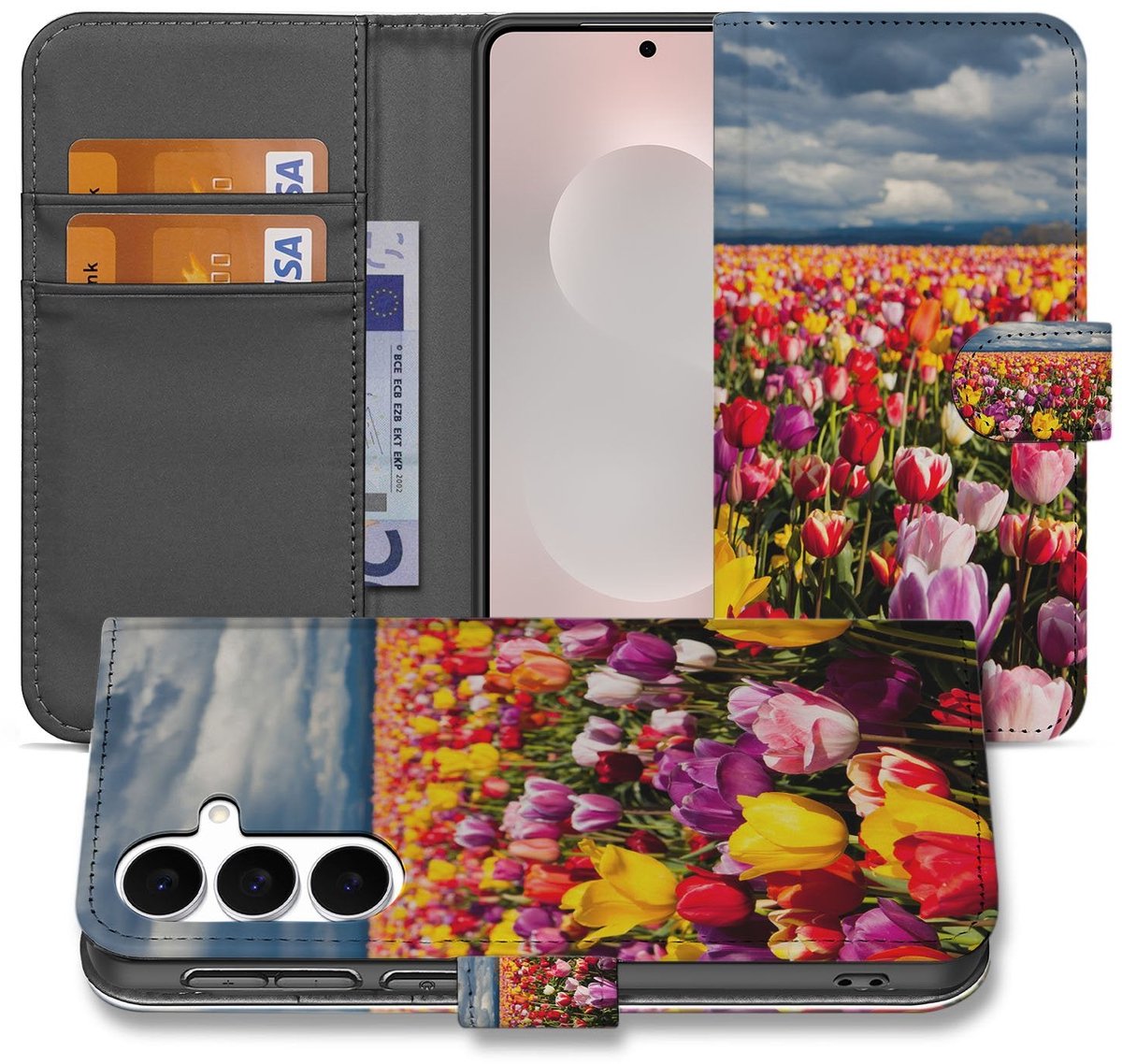 Samsung Galaxy S25 FE Hoesje Tulpen