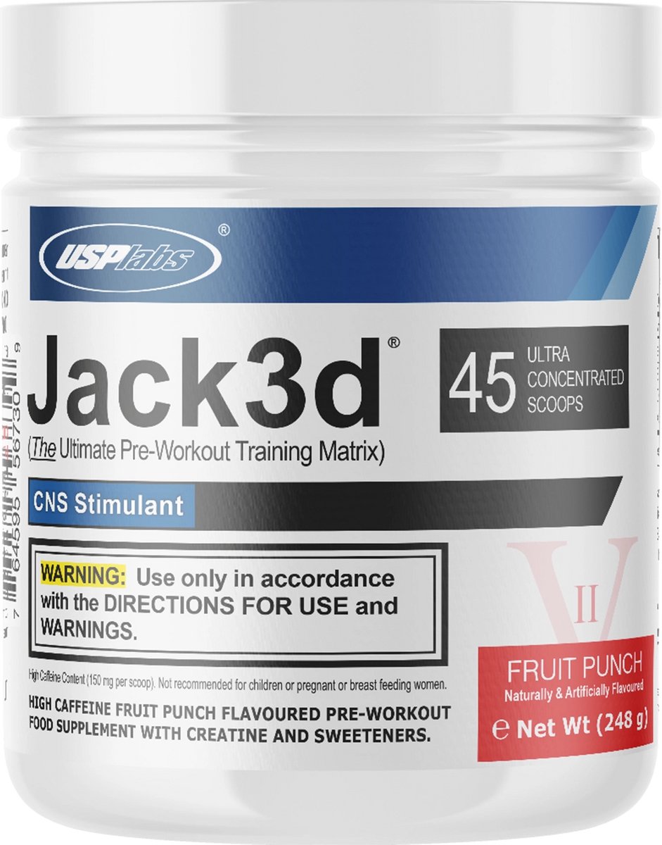 Jack3d Advanced - 45 servings - Fruit Punch