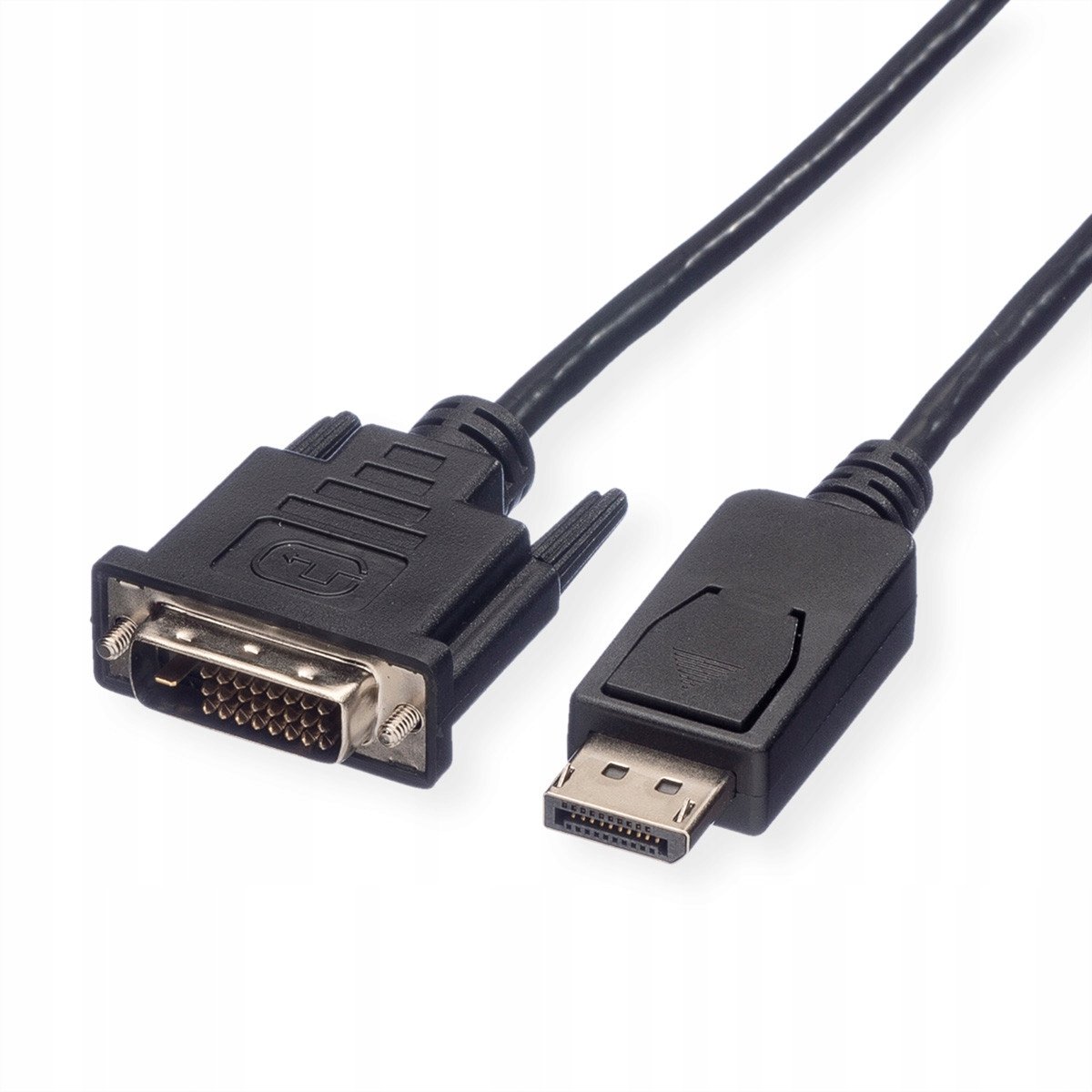 ROLINE DisplayPort naar DVI Kabel (24+1), Zwart, 5m