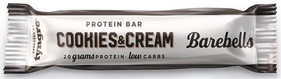 Barebells - Protein Bars (Cookies/Cream - 12 x 55 gram) - Eiwitreep - Energiereep — afbeelding 5