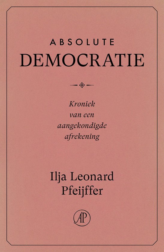 Absolute Democratie - cover