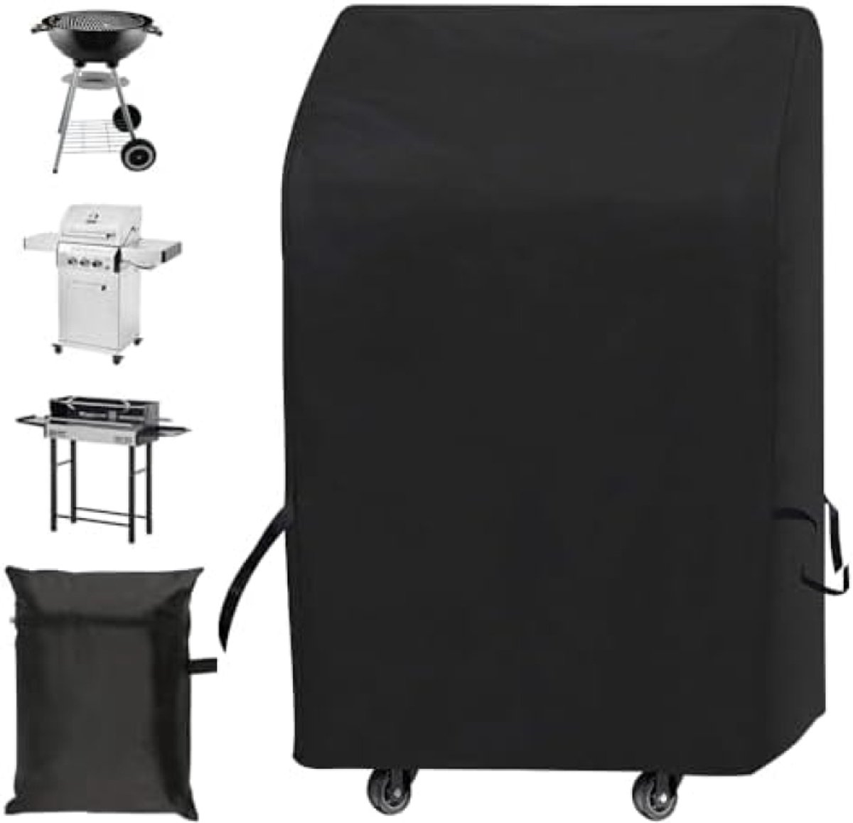 Weerbestendige barbecuehoes met UV-bescherming - 82x66x110 cm
