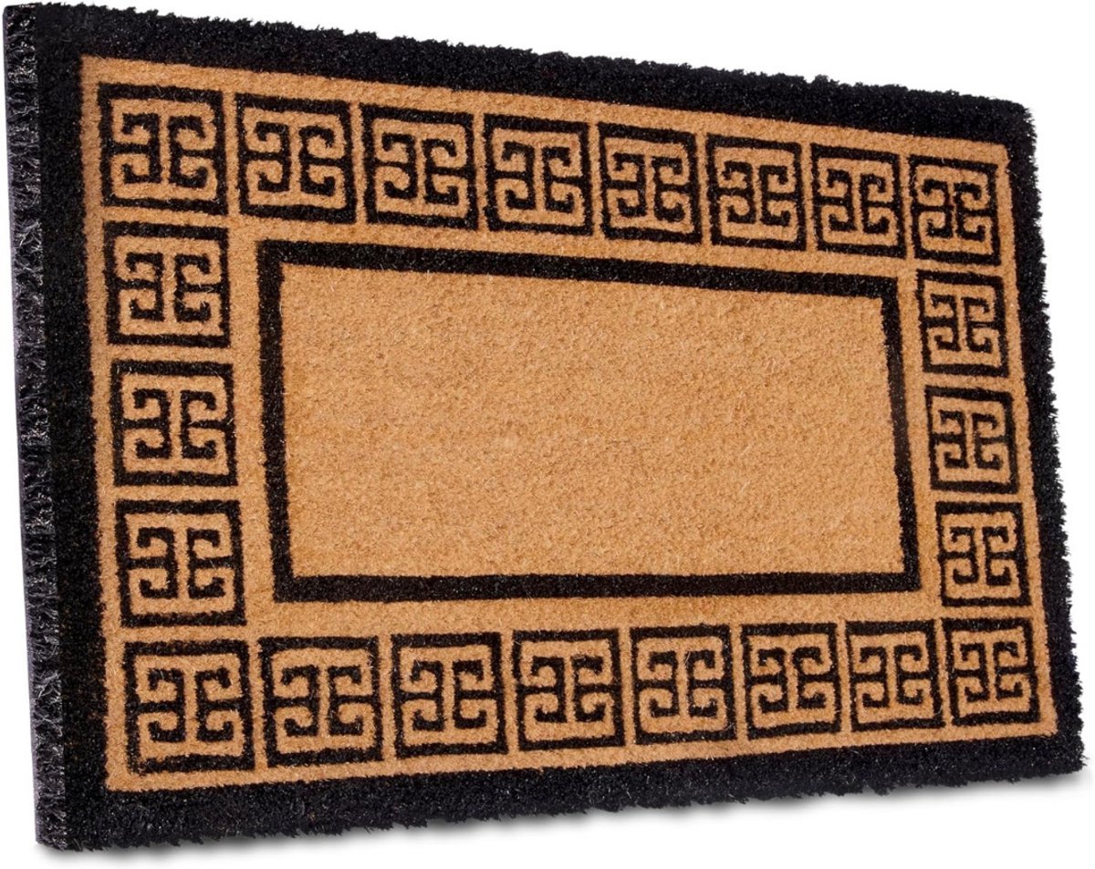 Thuys – Borstelmat Voor Buiten – Voetenveger Van Kokusrubber – Deurmat Binnen Antislip