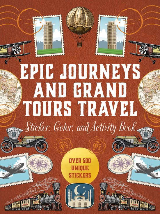 Sticker Activity Deluxe Editions- Epic Journeys and Grand To ... - cover