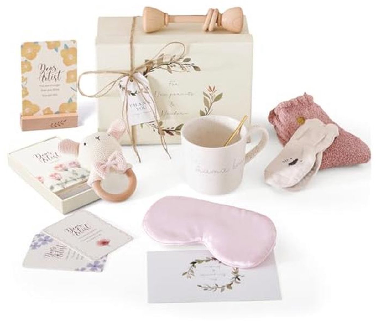 9-delige houten bijtringen set voor baby's - Perfect als cadeau voor jongens en meisjes