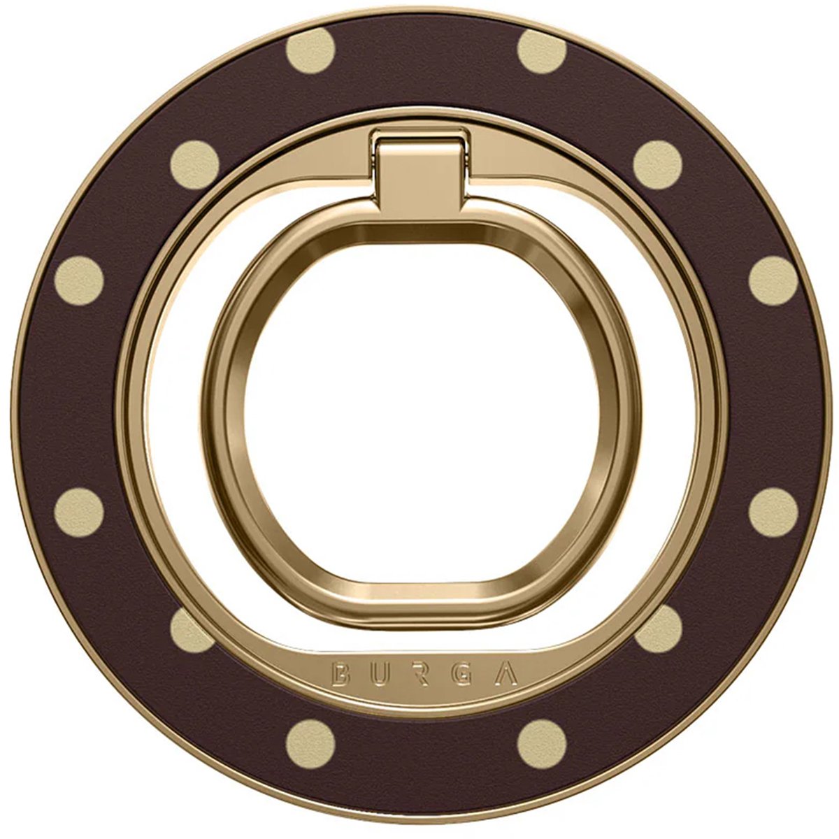 Burga Ringholder geschikt voor MagSafe Gold - Telefoonring - Sorry Busy