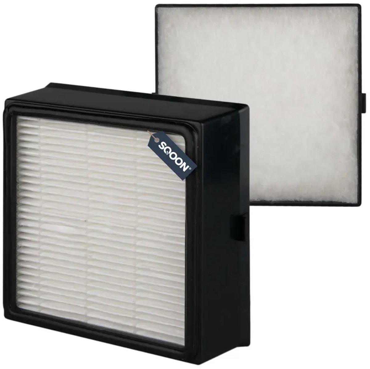 SQOON® HEPA-filter geschikt voor Nilfisk King stofzuiger - Gelijk aan model: 22356800 - Vervangt origineel 22356801 - Voor optimale filtering van fijne stofdeeltjes en allergenen
