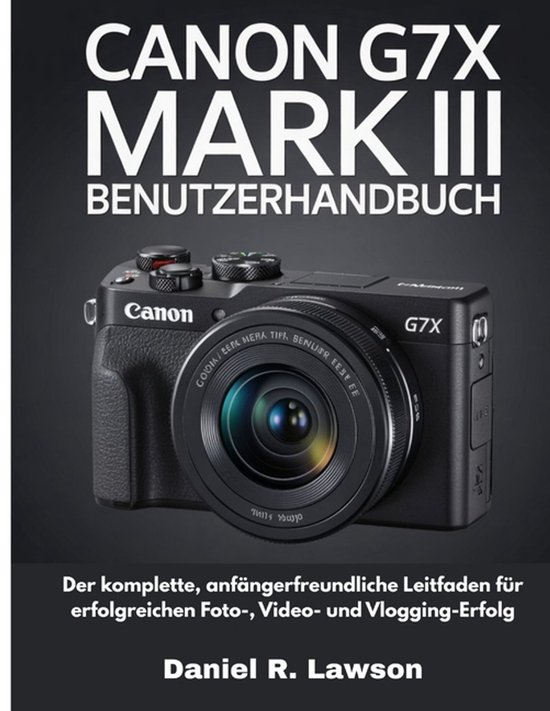 Canon G7x Mark III Benutzerhandbuch - cover
