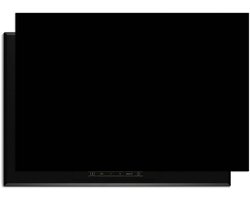 KitchenArt - Pure Black – Inductie Beschermer - 90x52 cm - Kookplaat Beschermer - Luxe Afdekplaat Inductieplaat - Anti-slip & Oprolbaar - Beschermmat Inductiekookplaat