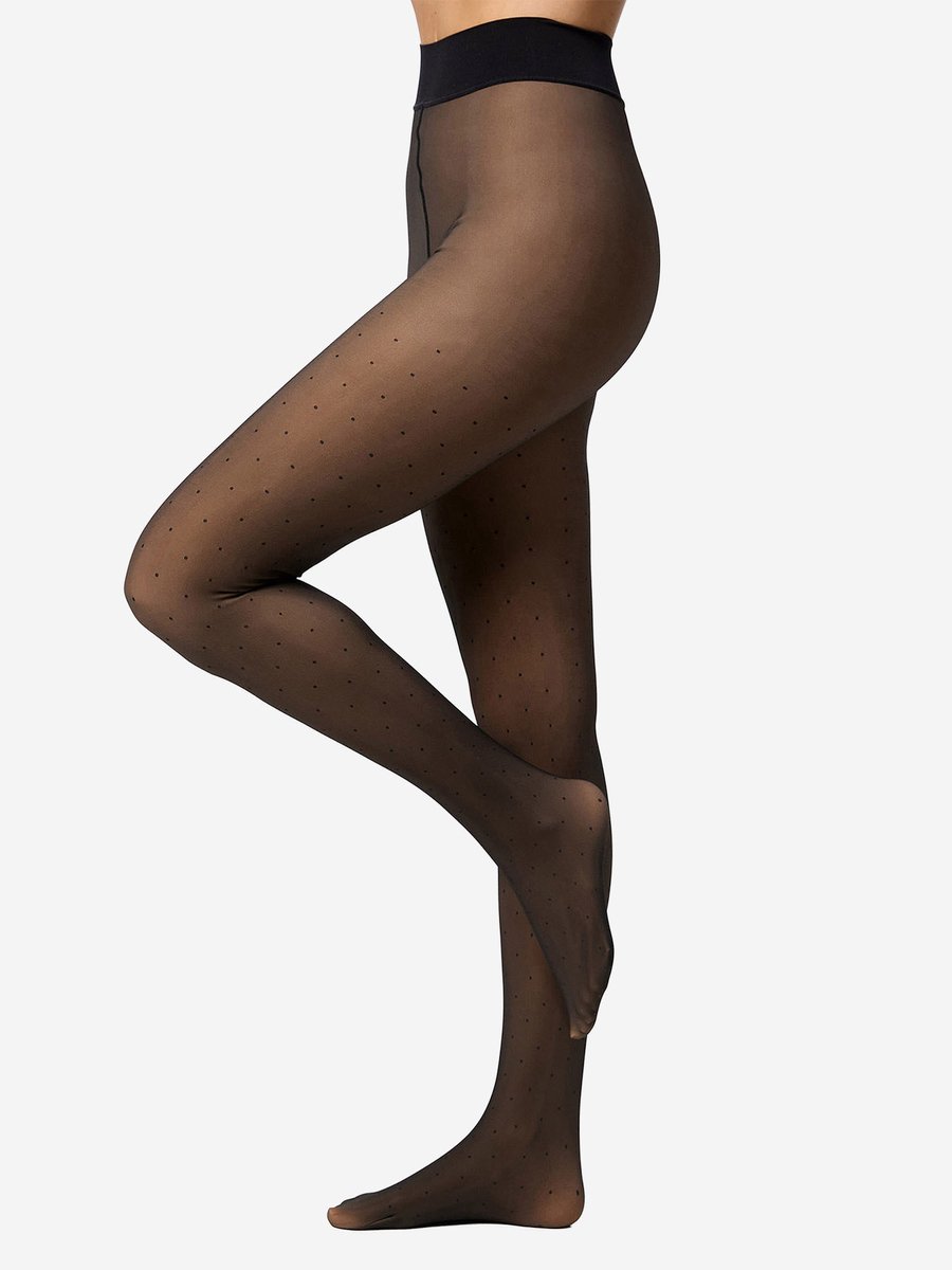 NUR DIE Feinstrumpfhose Warm & Transparent Print