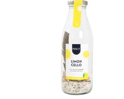 Pineut ® Limoncello - Cadeau Vrouw - Limoen Likeur Set - Cocktail kruiden Limoncello - Mix voor Limoncello Likeur - Zelf Likeur maken - Origineel Cadeau - Gezellig Genieten