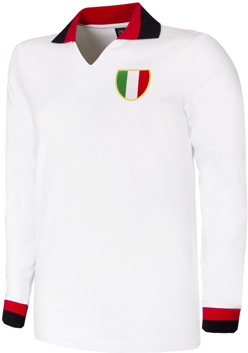 COPA - AC Milan 1963 - Retro Voetbalshirt - Heren - Wit - S