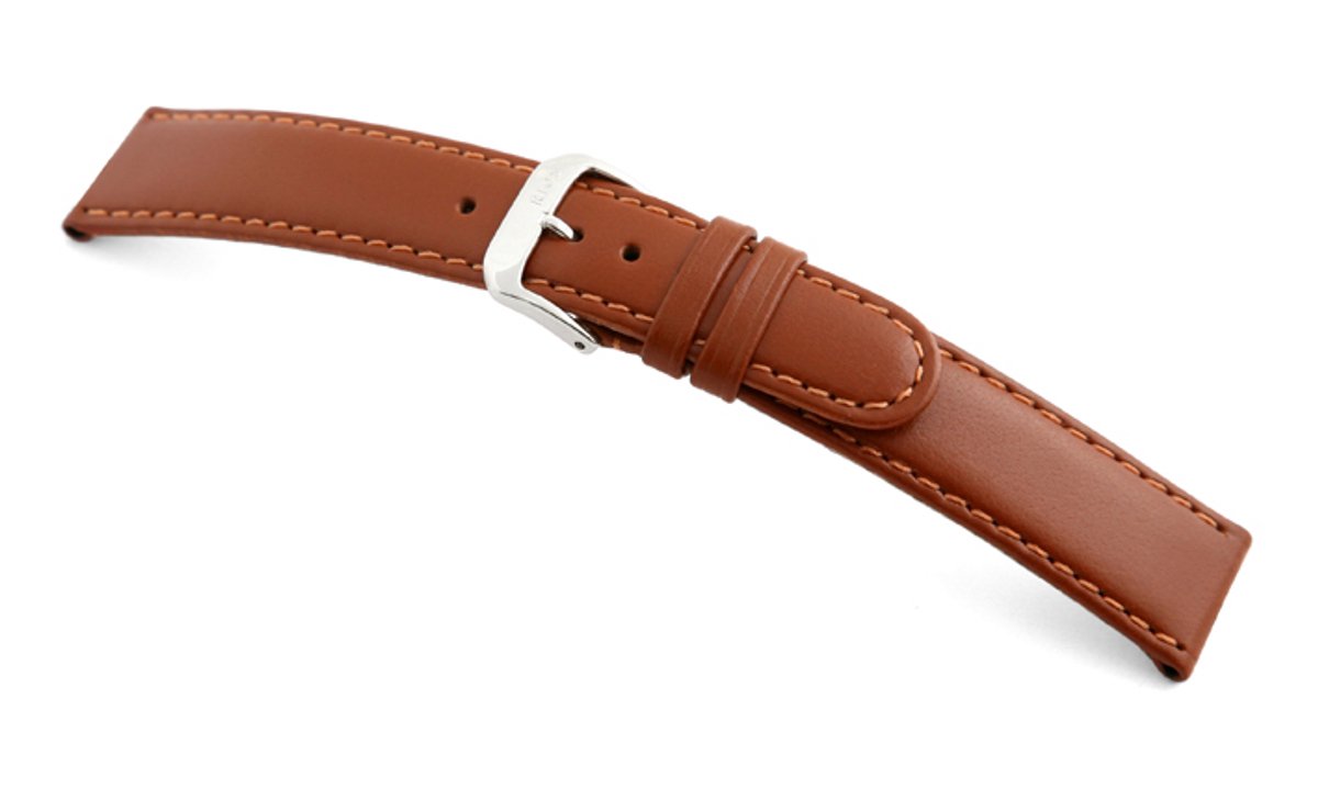 Lederband Phoenix 16mm cognac glad