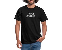 Kmoet Just Niks | Antwerps Dialect T-Shirt Heren
