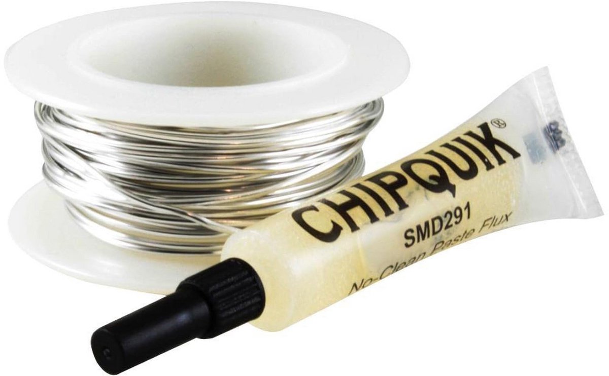 Soldeerdraad Indium Laag Temperatuur 0.8mm - 3.05 Meter