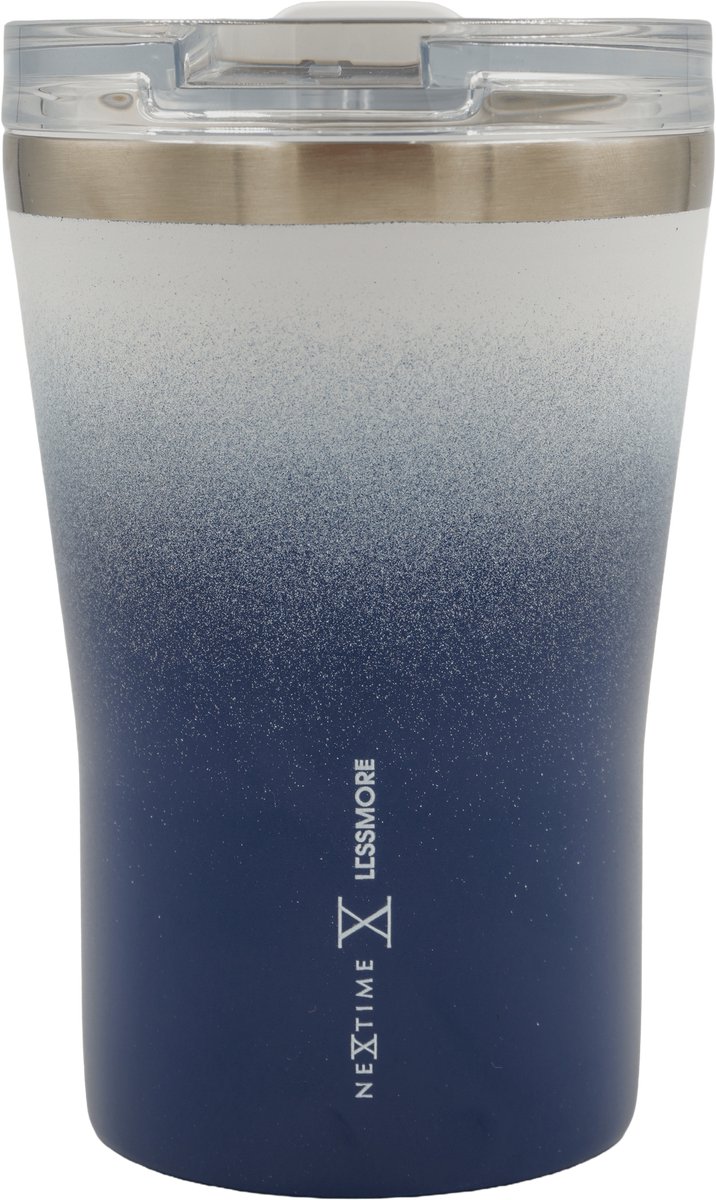 Thermische Tumbler 473 ml (16oz)-95% gerecycled roestvrij staal-Midnight Blue 'Urban Tumbler 16'